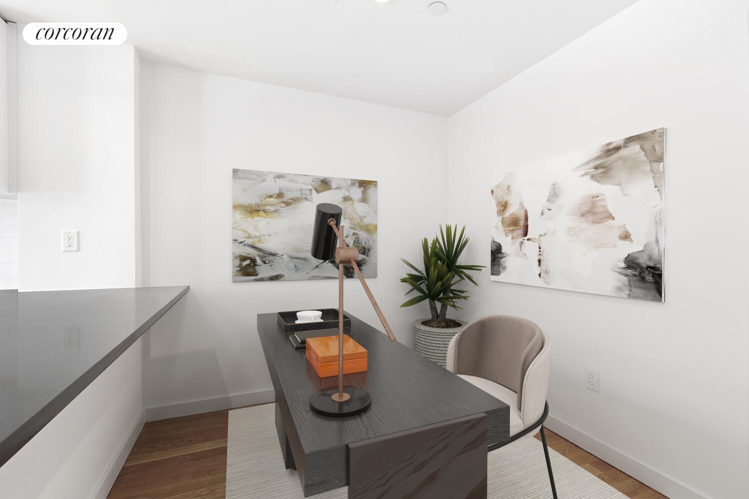 247 North 7th Street, Unit 2 308 Brooklyn, NY 11211 - Photo 3 of 15 a view of a workspace with furniture