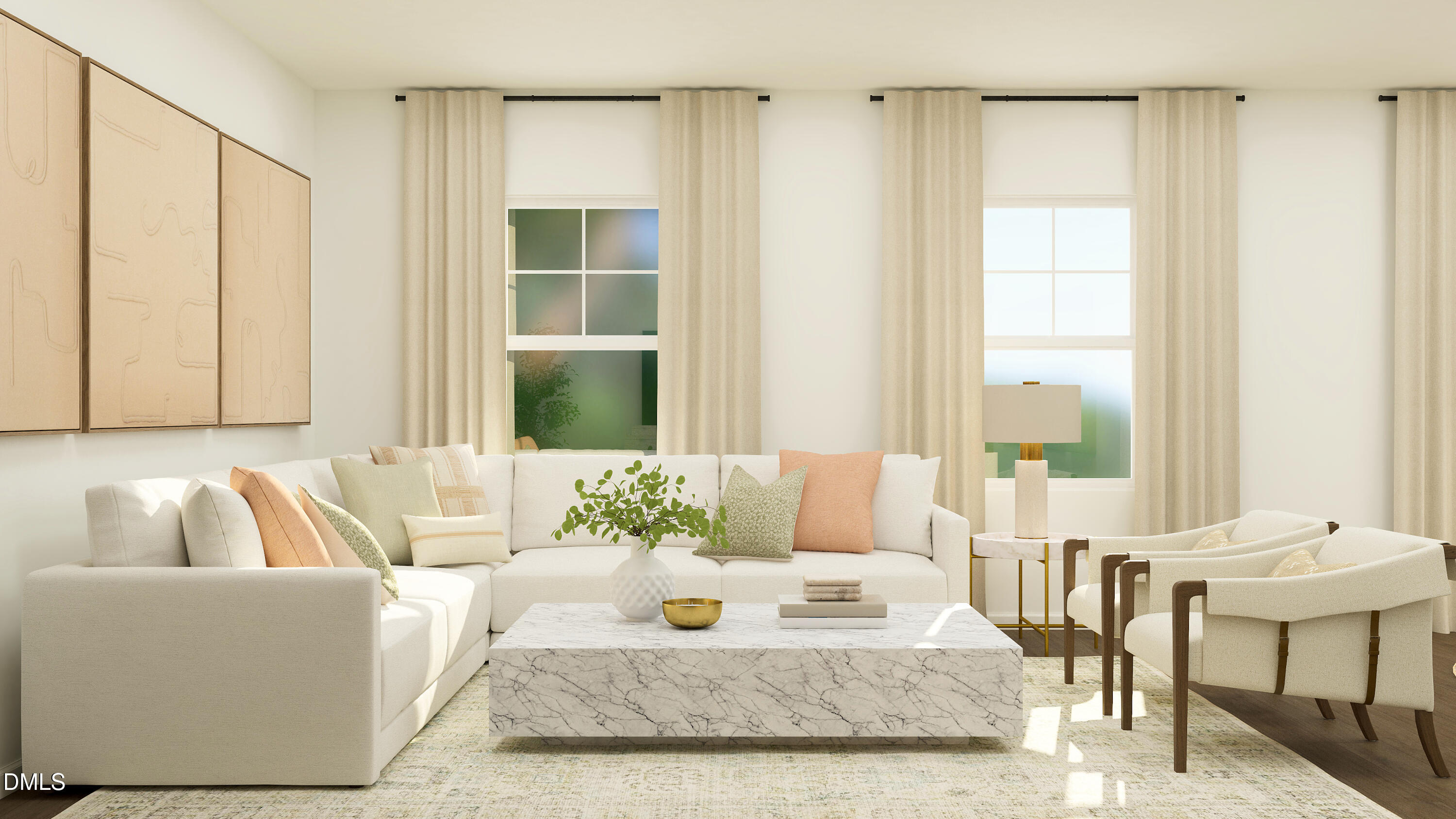 5823 Millstone Way Sims, NC 27880 - Photo 6 of 24 a living room with furniture and a large window