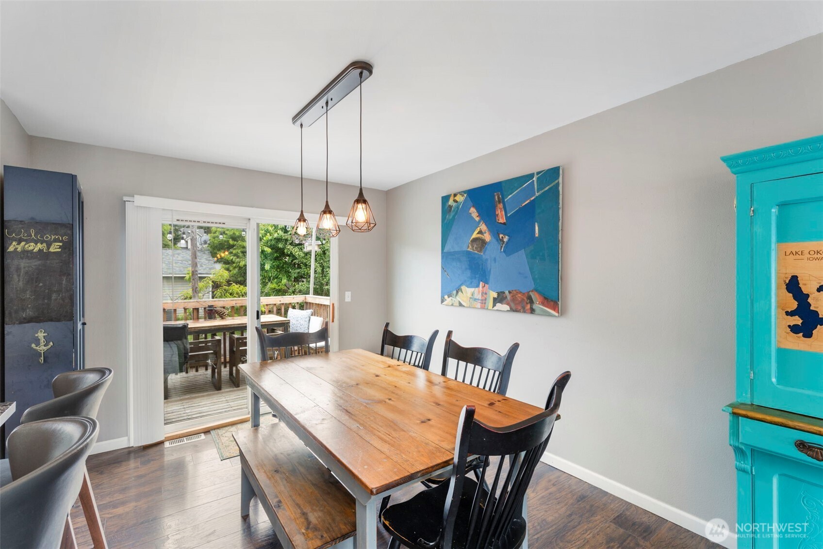 2954 Lowren Loop Port Orchard, WA 98366 - Photo 11 of 30 a view of a dining room with furniture window and outside view