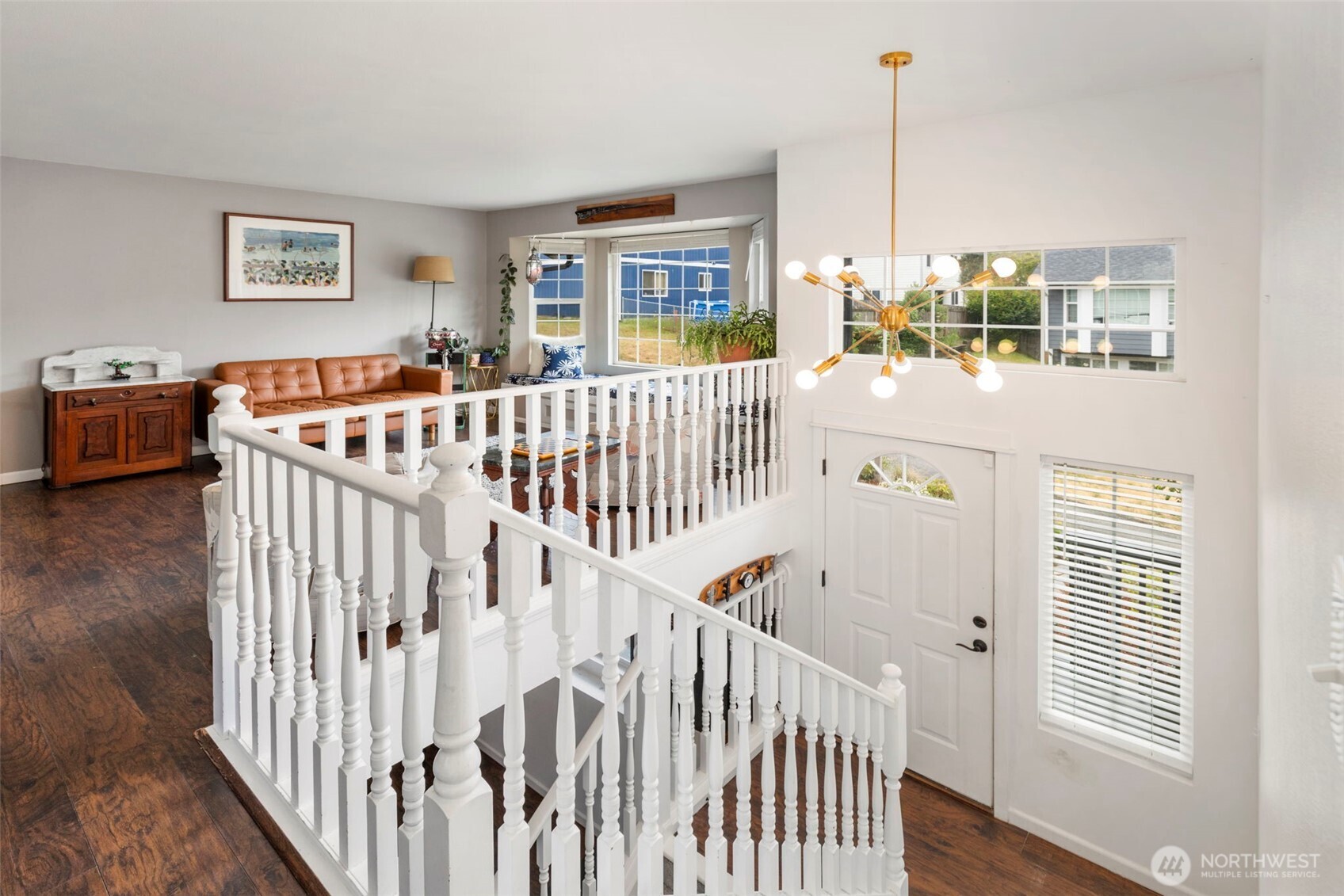 2954 Lowren Loop Port Orchard, WA 98366 - Photo 19 of 30 a view of a bedroom with wooden floor