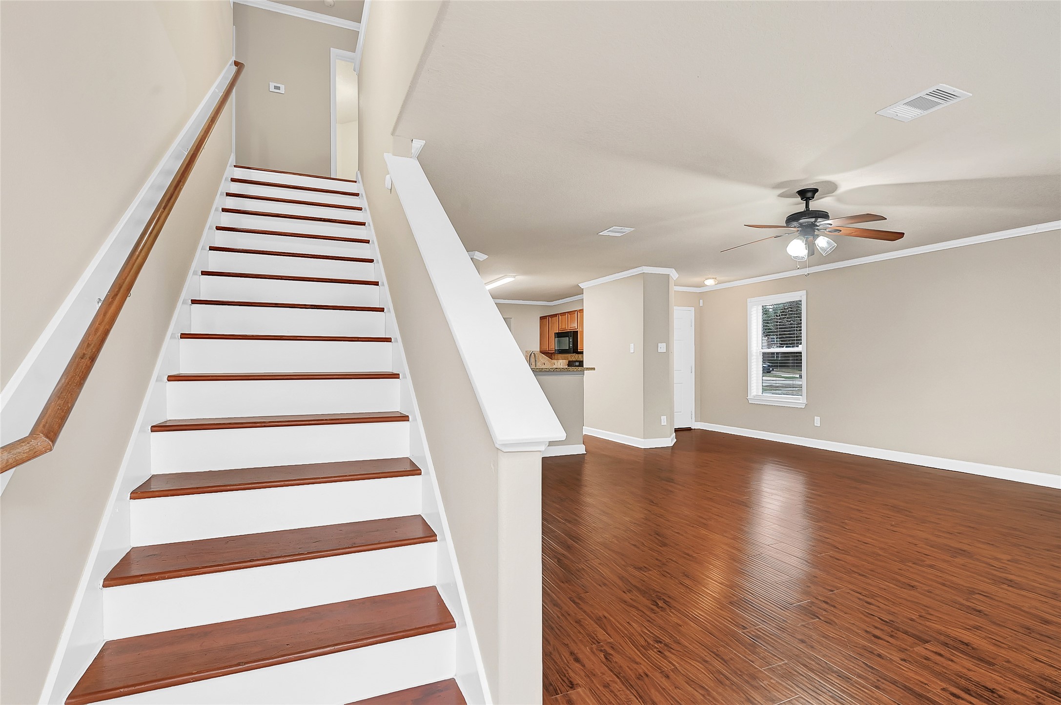 3603 Barkers Crossing Avenue Houston, TX 77084 - Photo 17 of 34 a view of an entryway with wooden floor