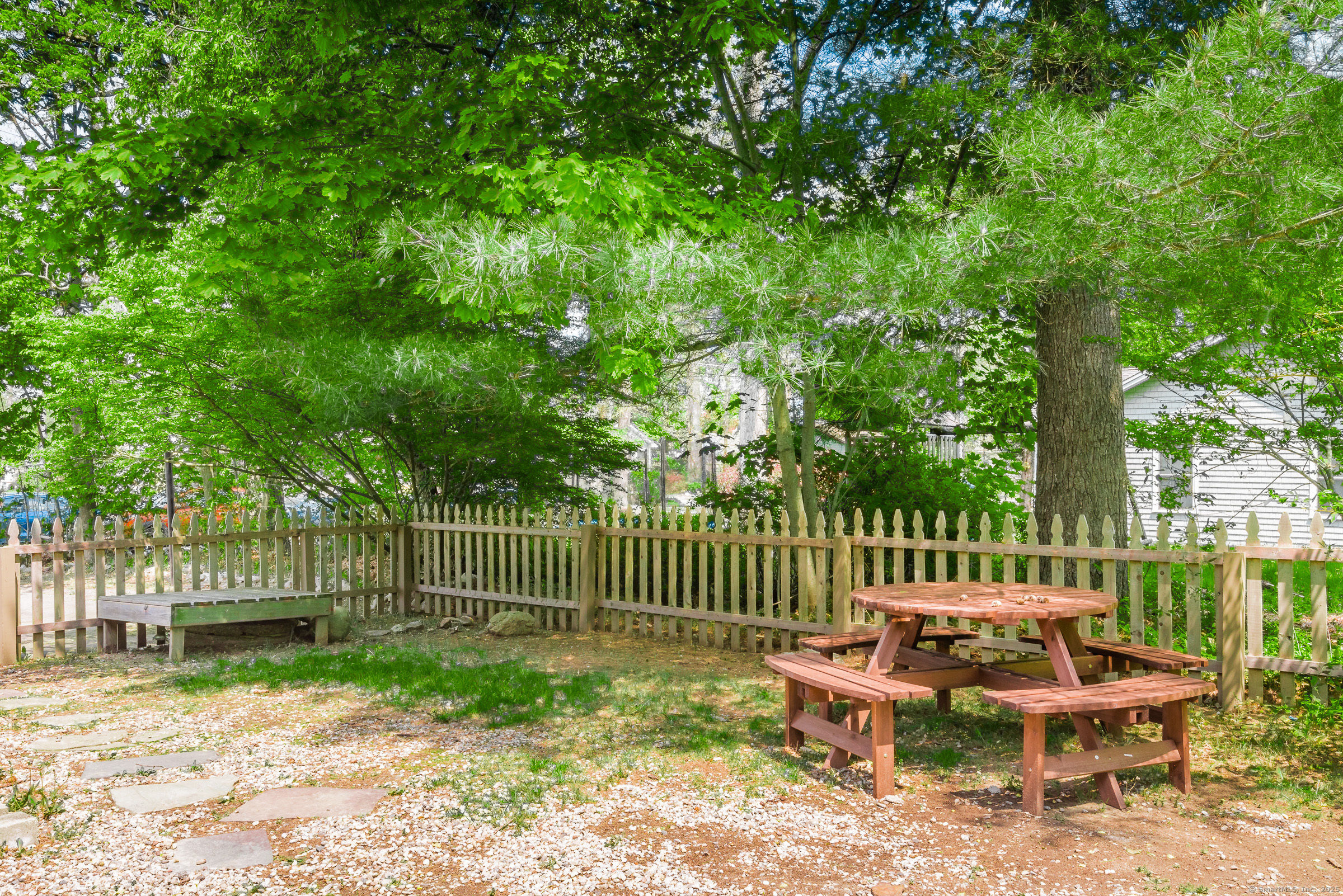 21 Elsmere Road Hebron, CT 06231 - Photo 26 of 31 a view of a chair and table in the garden
