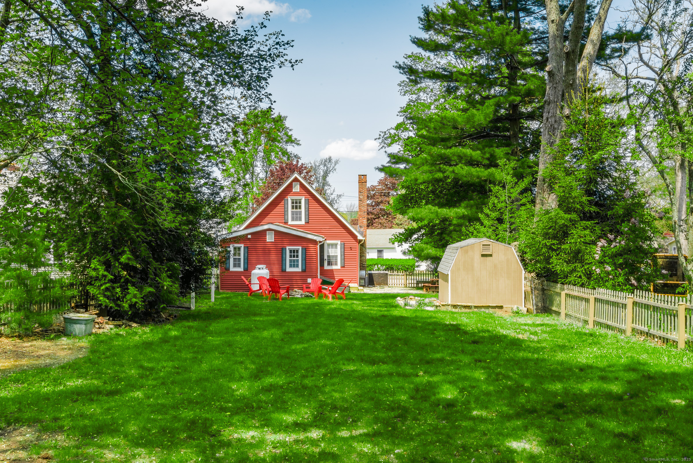 21 Elsmere Road Hebron, CT 06231 - Photo 30 of 31 a view of a house with a backyard