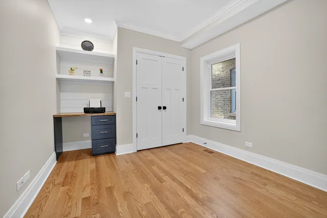 wooden floor in an empty room
