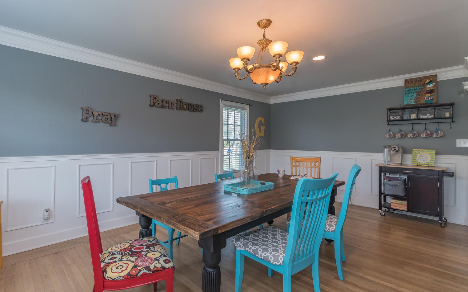 3798 Dutch Valley Road Clinton, TN 37716 - Photo 13 of 37 a view of a dining room with furniture and wooden floor