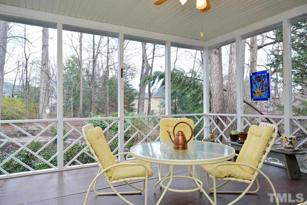 7924 Rooksley Court Raleigh, NC 27615 - Photo 20 of 25 Screened Porch