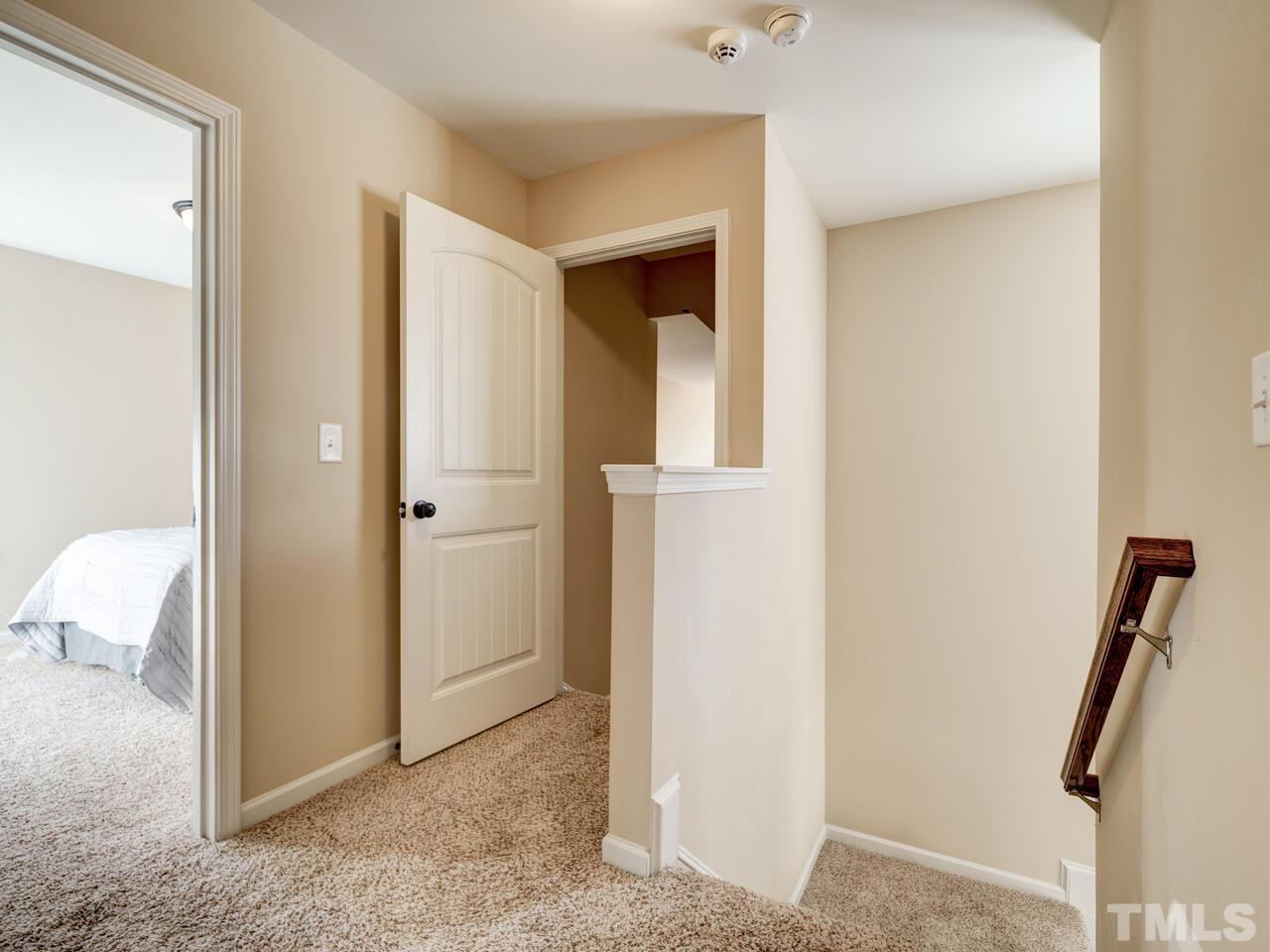 207 Maple Walk Street Durham, NC 27703 - Photo 43 of 50 a view of hallway with bathroom