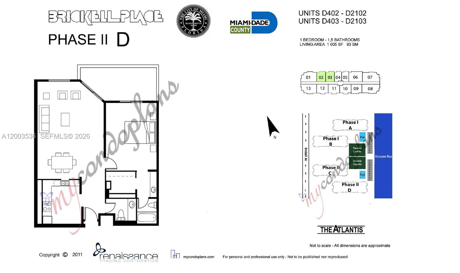 1925 Brickell Avenue, Unit 1003 Miami, FL 33129 - Photo 16 of 16