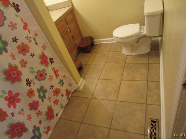 1110 Cameron Road Effort, PA 18330 - Photo 36 of 46 a bathroom with a toilet and a shower