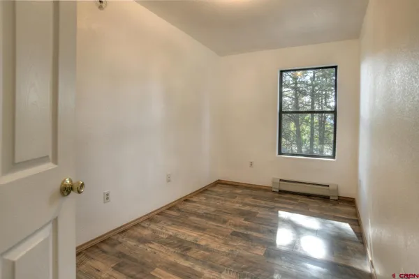 a view of a room with window