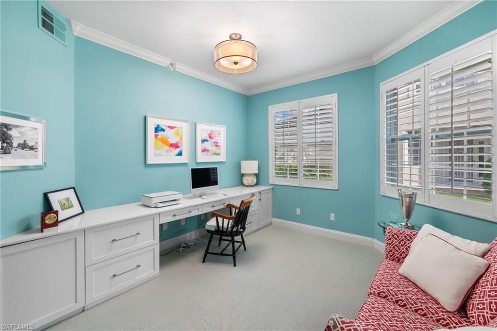 2120 Aberdeen Lane, Unit 101 Naples, FL 34109 - Photo 35 of 47 a workspace with furniture and window