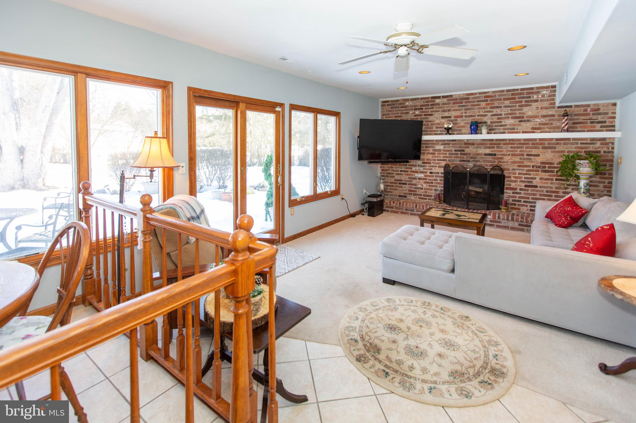 955 Pheasant Meadow Road Blue Bell, PA 19422 - Photo 10 of 29 Family Rm w/wood-burning Fire Place