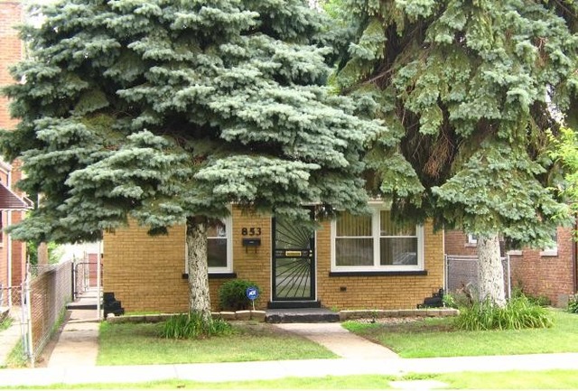 853 West Vermont Street Chicago, IL 60643 - Photo 1 of 1 a front view of a house with a yard