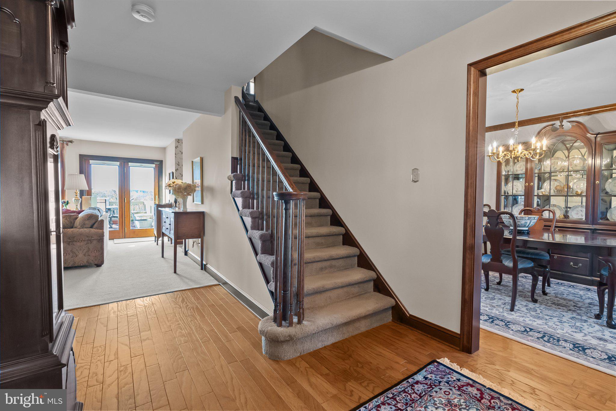 26 Hidden Turn Newtown, PA 18940 - Photo 17 of 40 a view of entryway and hall with wooden floor