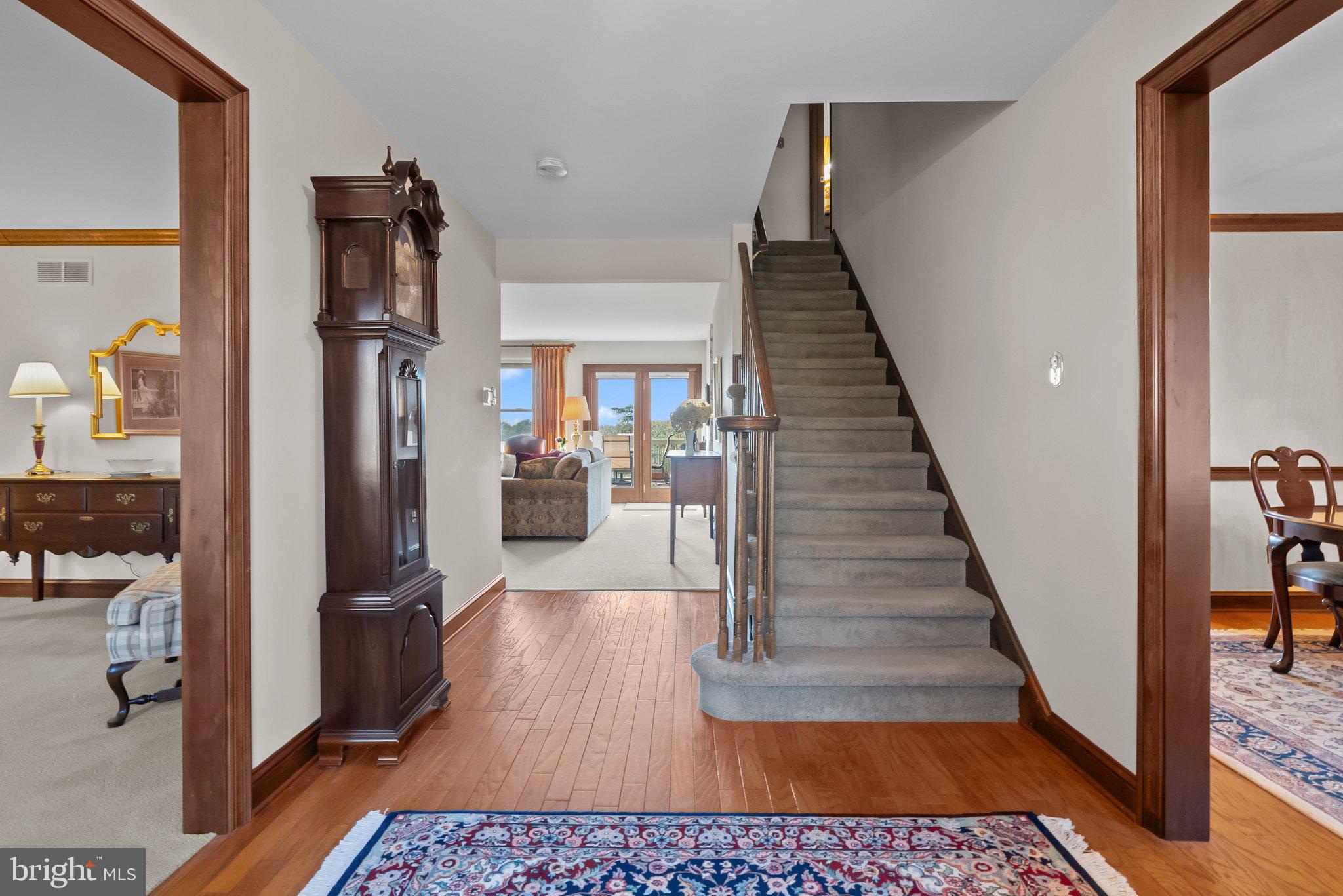 26 Hidden Turn Newtown, PA 18940 - Photo 4 of 40 a view or entryway and hall with wooden floor