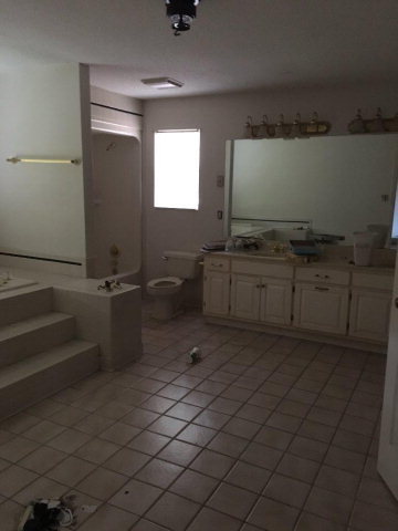 3334 Hamlin Road Lizella, GA 31052 - Photo 7 of 11 a bathroom with a sink and a mirror