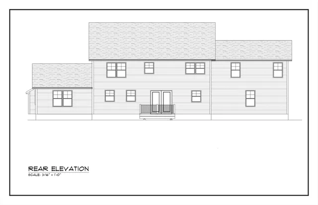 a picture of a bench in front of a building