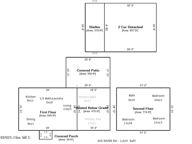 $385,000 | 605 River Road, Trent Woods, NC 28562