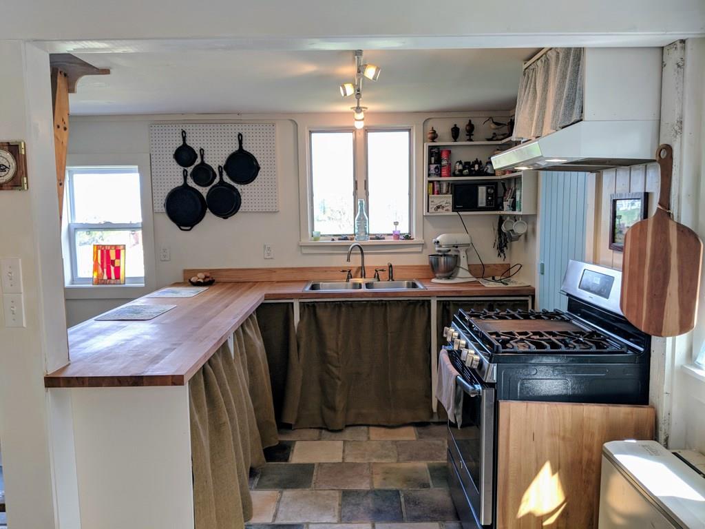 18 Gurney Hill Road Hope, ME 04847 - Photo 8 of 26 Views from the kitchen look over the...