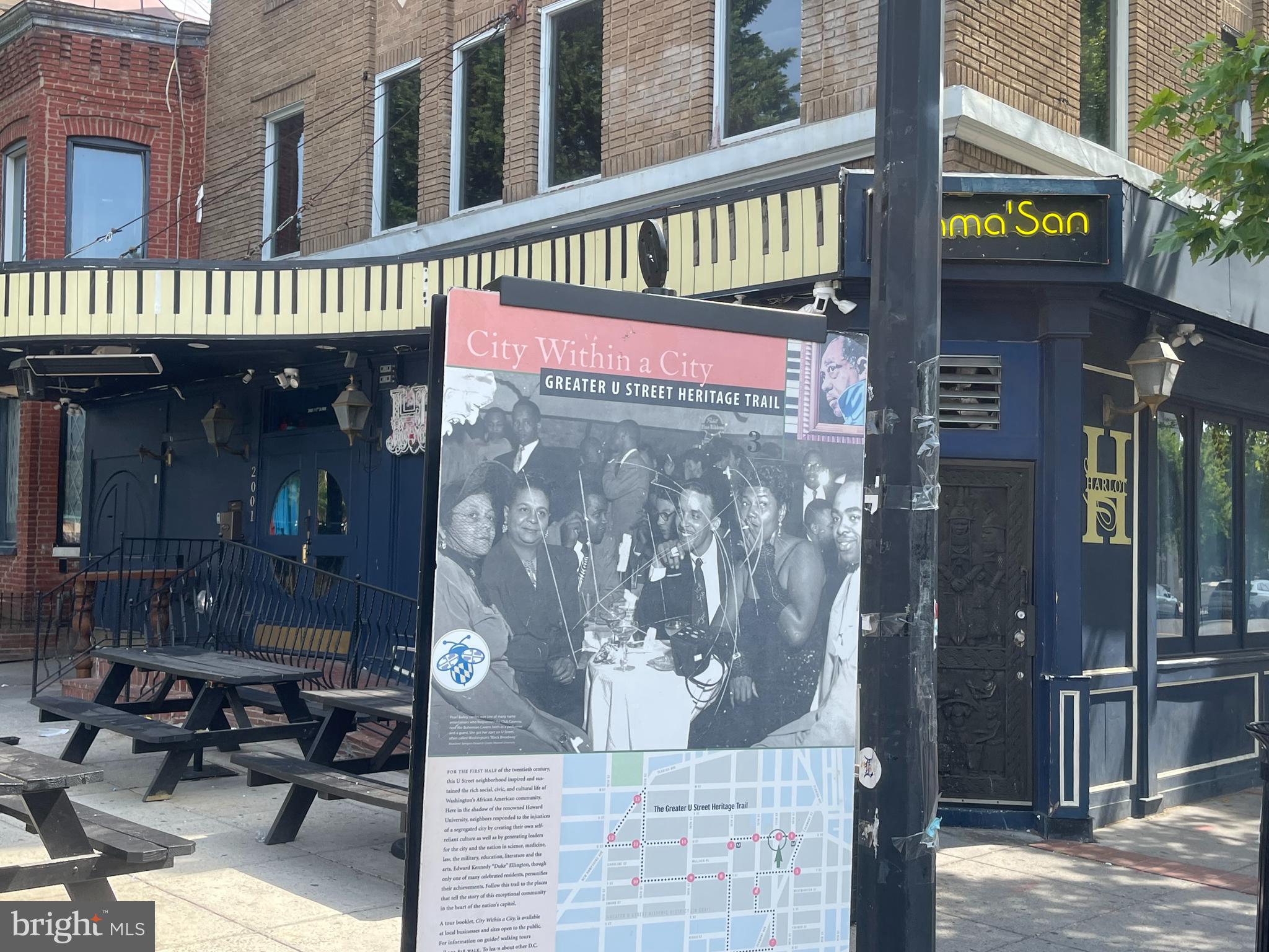 2120 Vermont Avenue Northwest, Unit 620 Washington, DC 20001 - Photo 52 of 69 a front view of a building with outdoor area