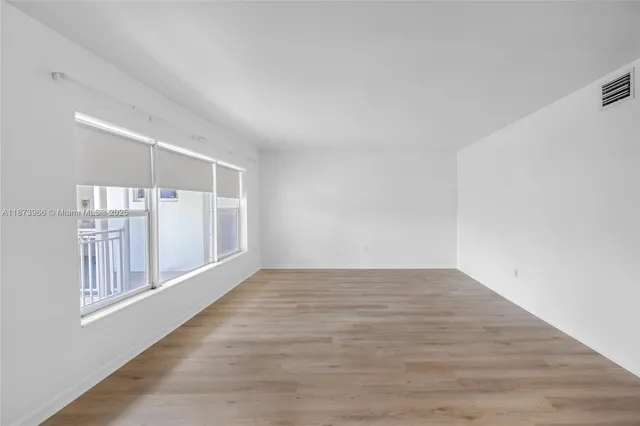 a view of empty room