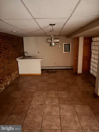 a view of a livingroom with a chair