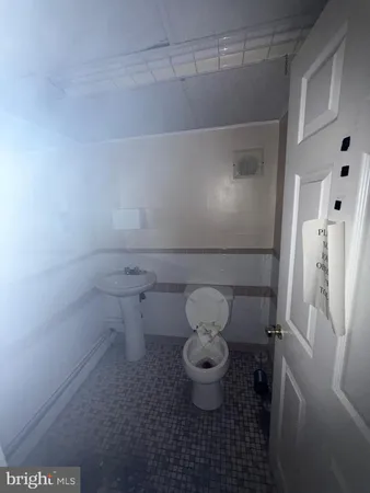 a front view of a building