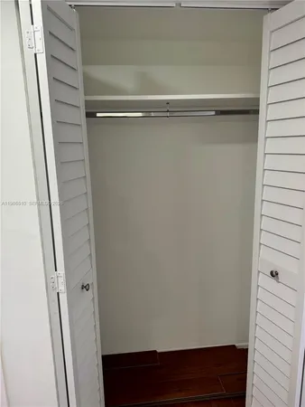 a view of closet