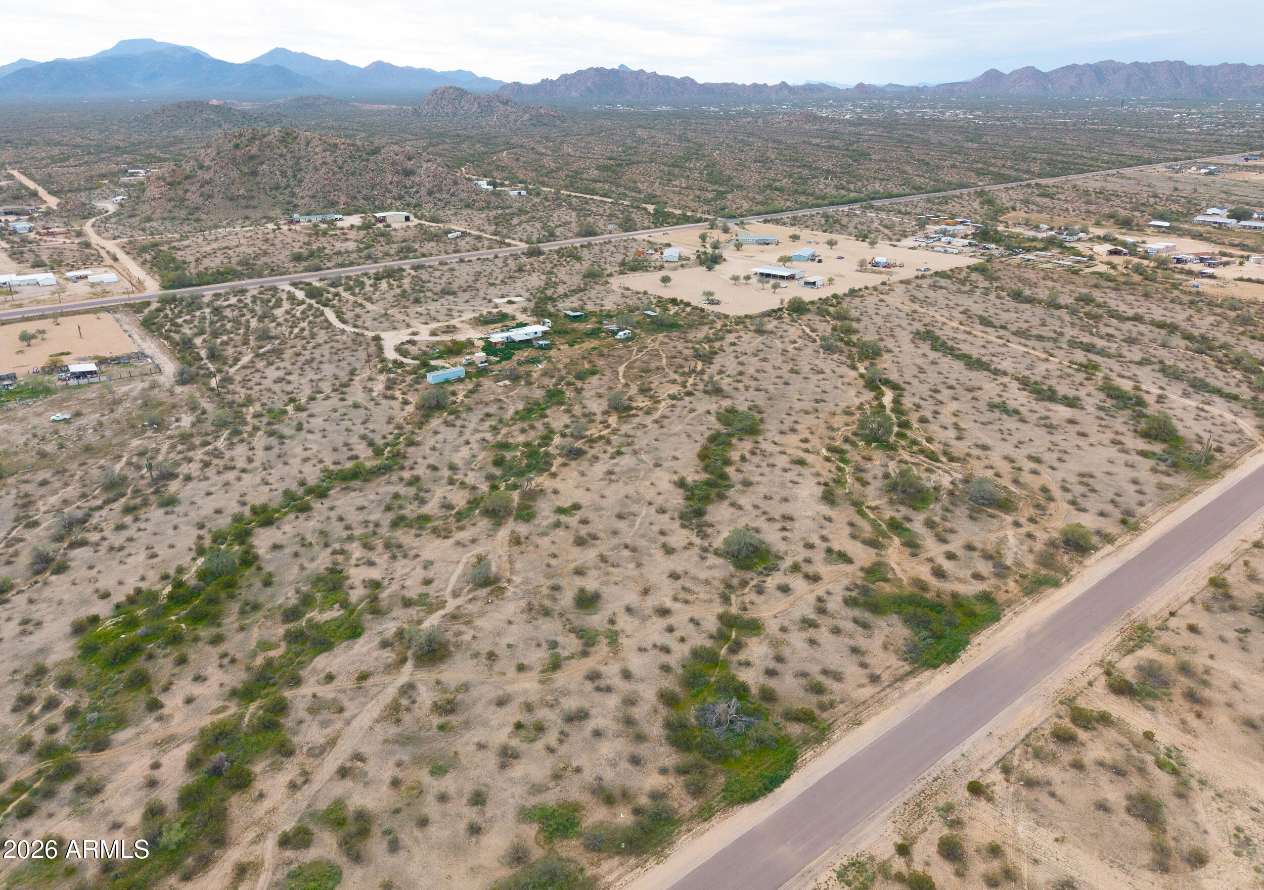 0 West Dune Shadow Road, Unit 42 Maricopa, AZ 85139 - Photo 15 of 25 a view of a mountain from a yard