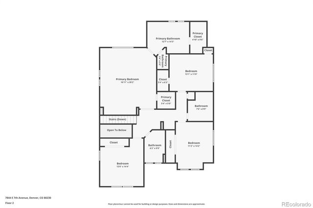 a picture of a floor plan