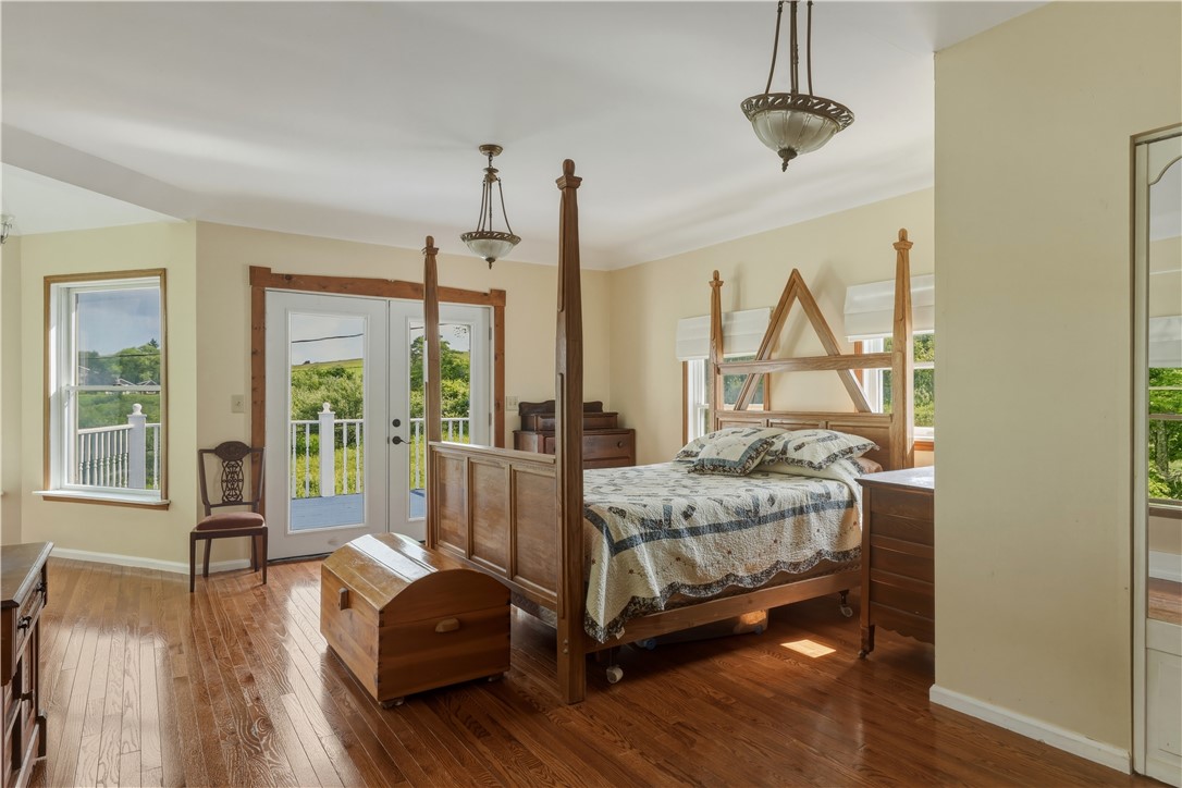 850 Harris Road Caton, NY 14830 - Photo 28 of 50 Master suite. So much natural light! Has its own outside deck