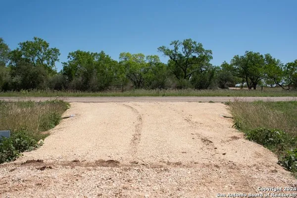 a view of yard with ocean view