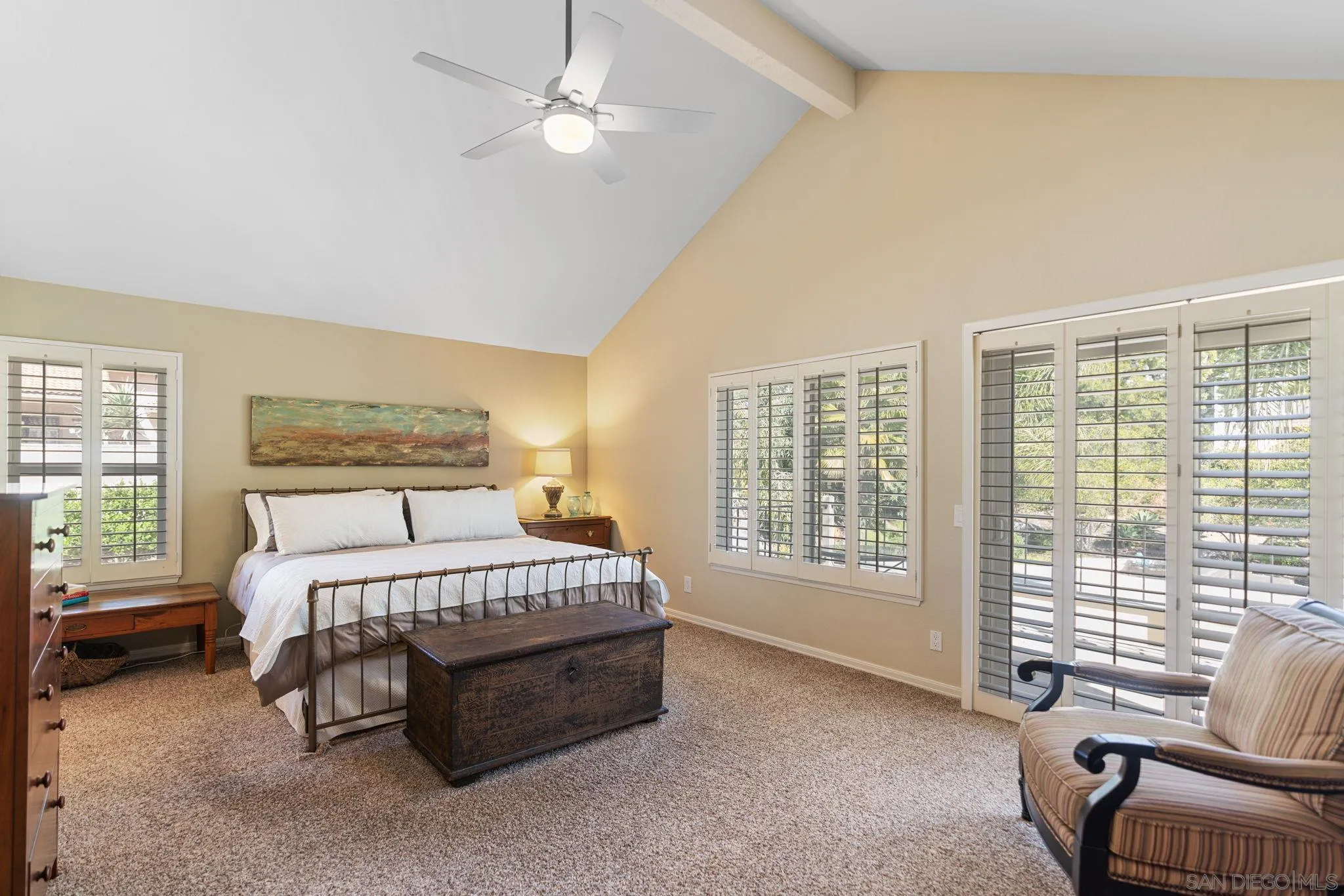 452 Avenida Adobe Escondido, CA 92029 - Photo 5 of 11 a bed sitting in a bedroom next to a window