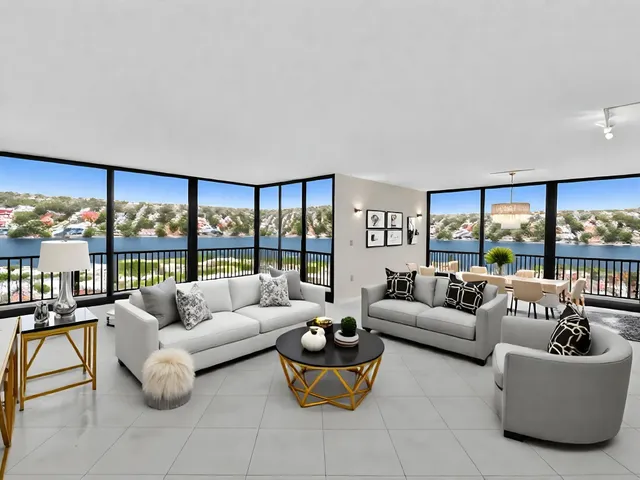 a view of a city from a window