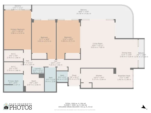 $1,295,000 | 4740 South Ocean Boulevard, Unit 606, Highland Beach, FL 33487