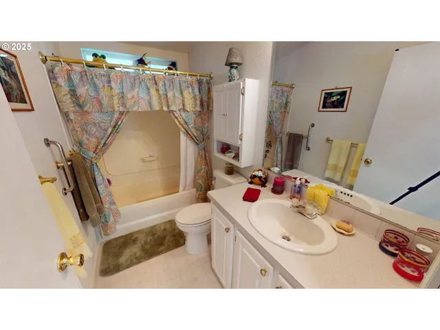 a room with furniture and a window