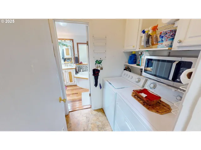 a backyard of a house