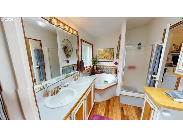 a living room with furniture and flat screen tv