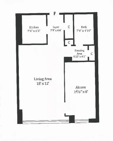 $729,000 | 200 East 58th Street, Unit 10F | Midtown East