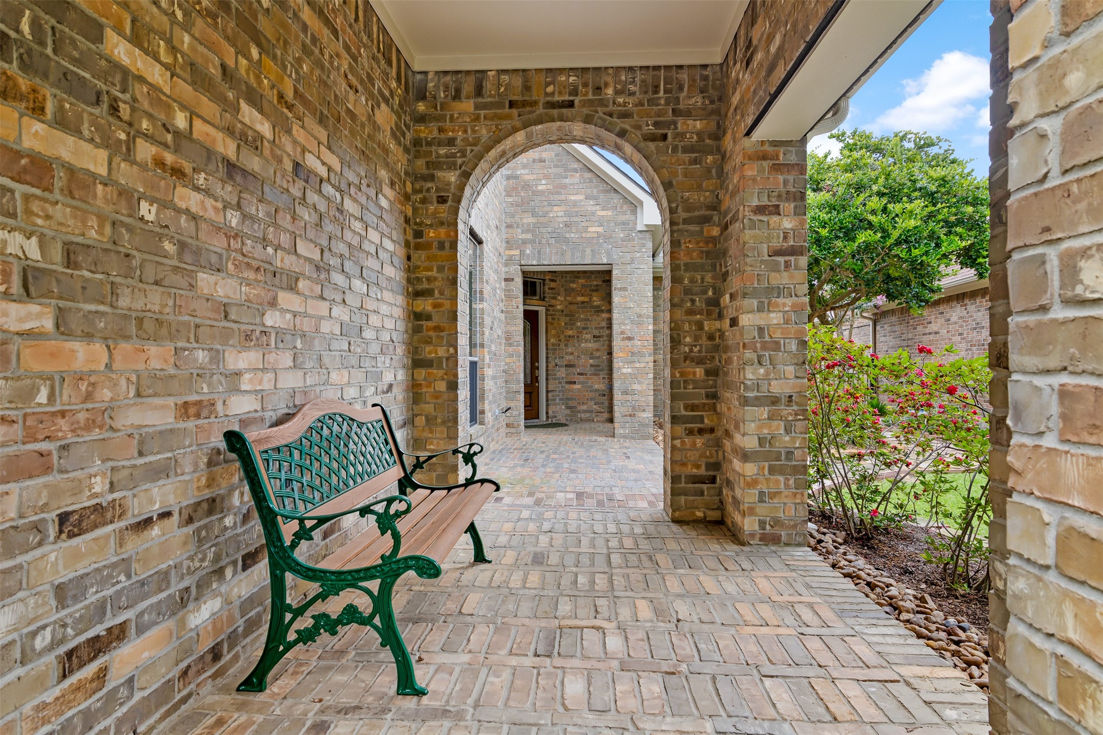 19507 Remington Manor Street Spring, TX 77379 - Photo 32 of 33 The front covered porch is perfect for your morning coffee and invites you to walk to the front door.
