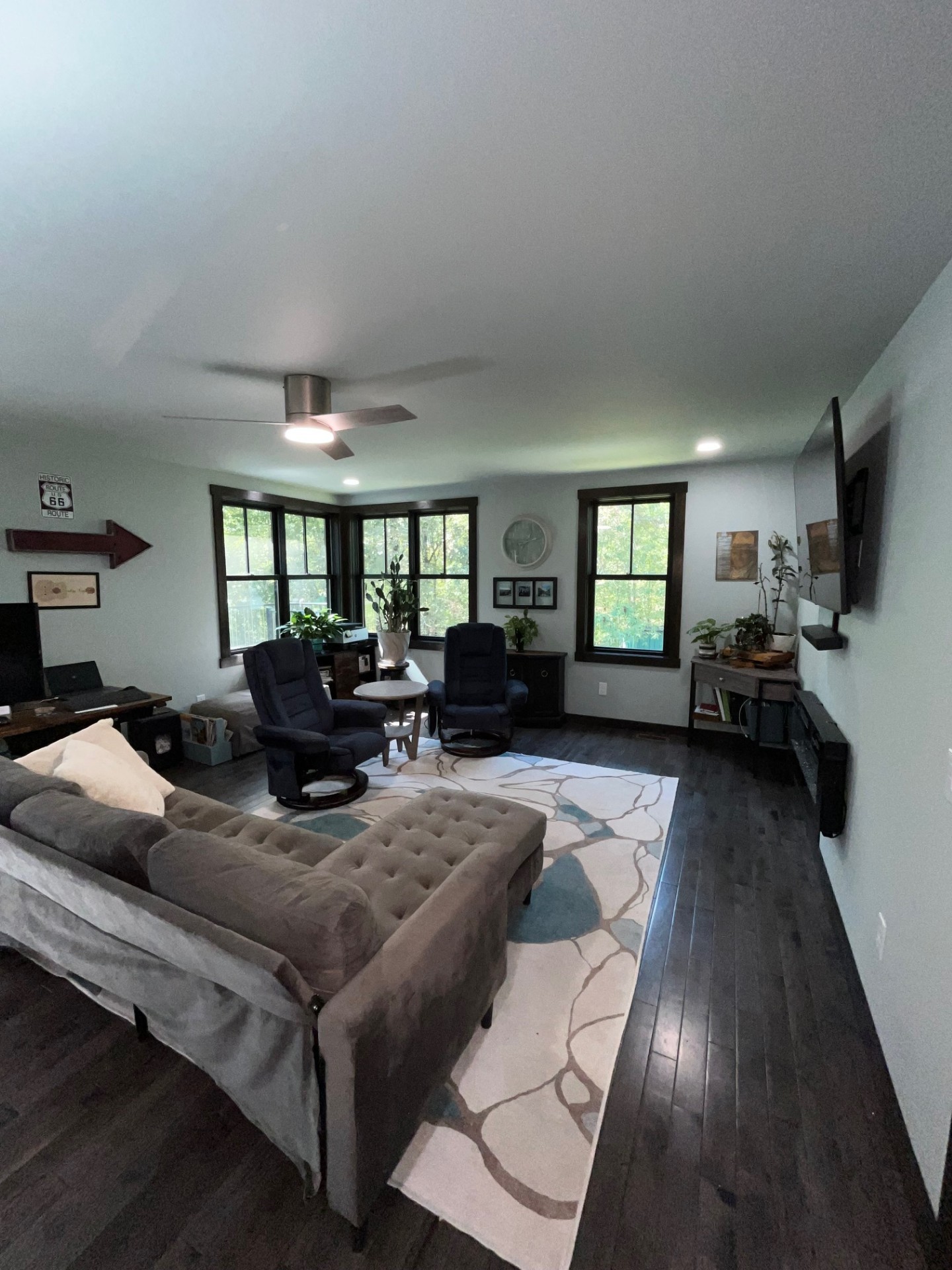 2785 Cypress Road Buchanan, TN 38222 - Photo 12 of 52 a living room with furniture and a wooden floor