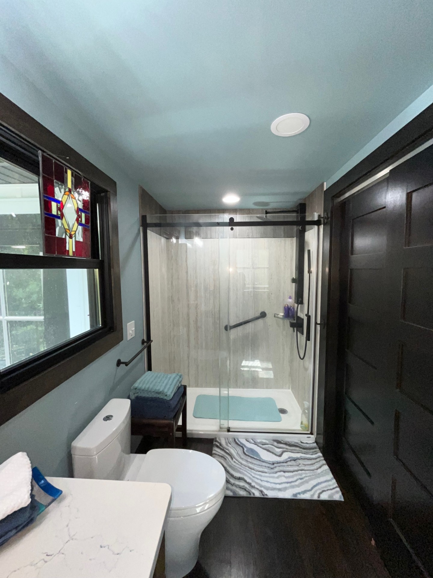 2785 Cypress Road Buchanan, TN 38222 - Photo 20 of 52 a bathroom with a sink a toilet and shower