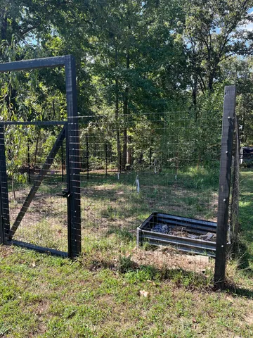 a car parked in front of a house