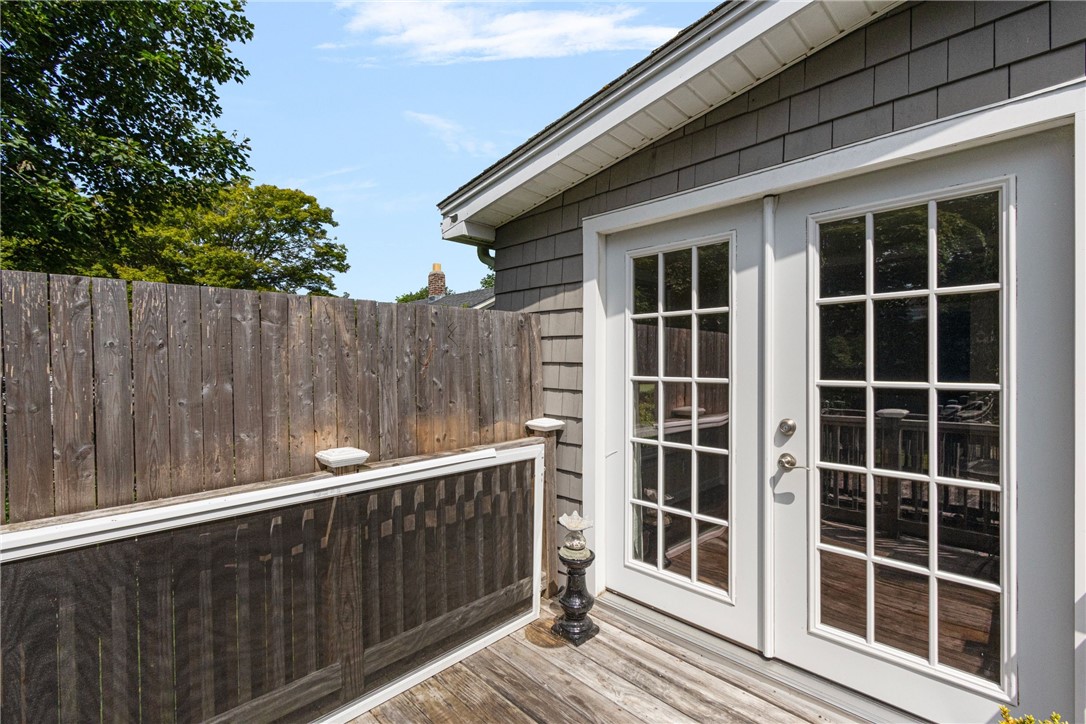 37 Reservoir Road Middletown, RI 02842 - Photo 29 of 39 Deck Off First Floor Bedroom