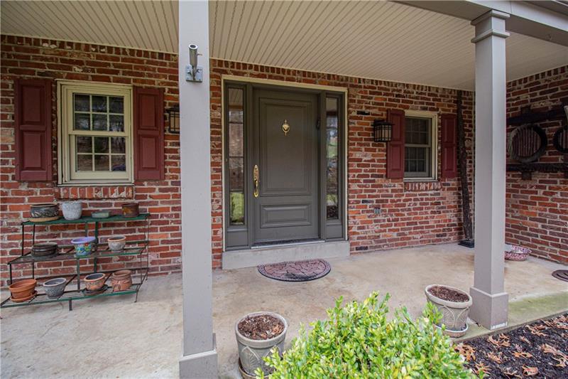 110 Shadow Ridge Drive Pittsburgh, PA 15238 - Photo 2 of 25 Wide front porch with beautiful entry door and sidelights.