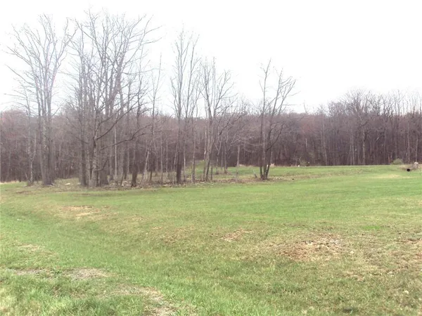 a view of outdoor space with deck and yard