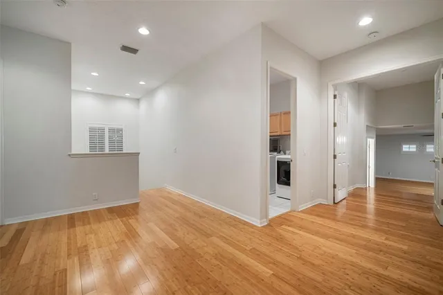 a view of a storage & utility room