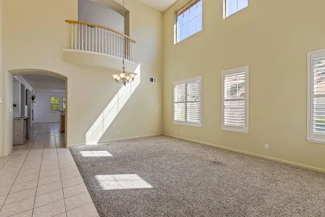 a view of an entryway with a window