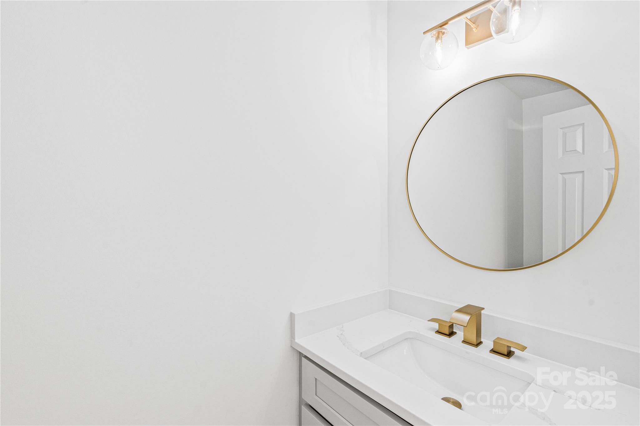 2105 Timber Ridge Road Monroe, NC 28112 - Photo 9 of 27 a bathroom with a sink and a mirror