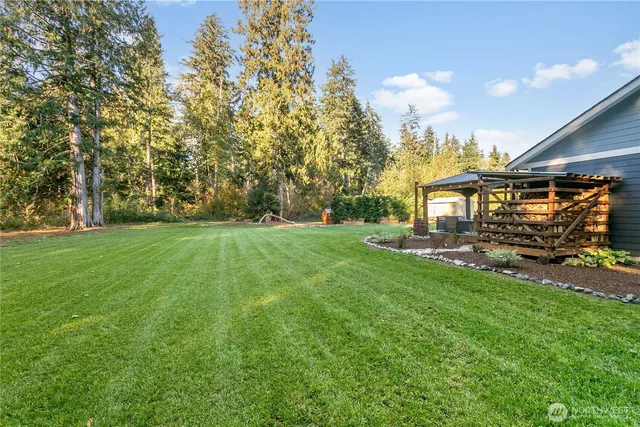 a front view of a house with yard